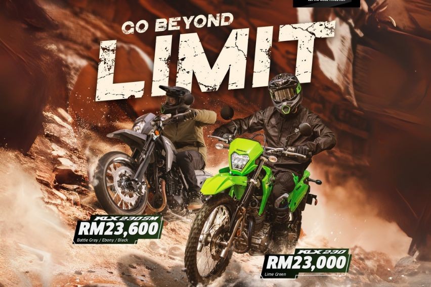2025 Kawasaki KLX230 and KLX230SM now in Malaysia