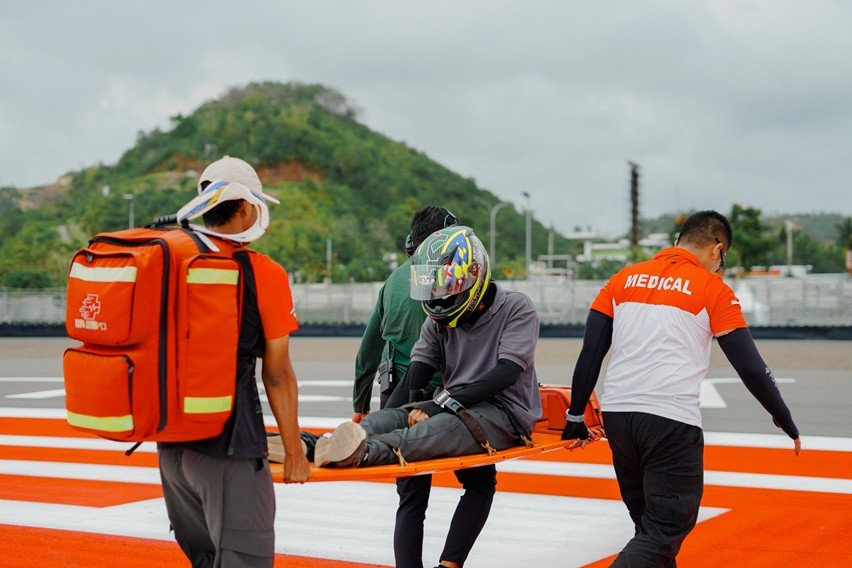 Simulasi medis MotoGP