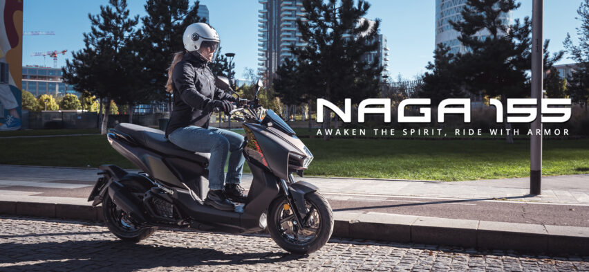 Berdandan Unik, SYM Luncurkan Skuter Matik Naga 155 Seharga Rp35 Jutaan