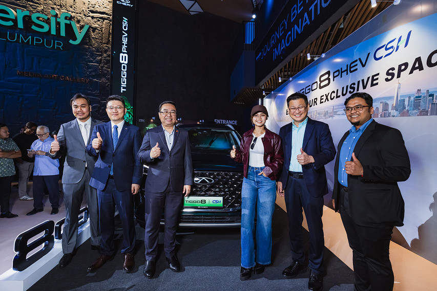 Chery Tiggo 8 and 7 PHEV launch view