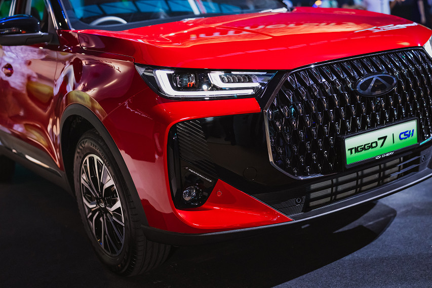 Chery Tiggo 7 PHEV front grille