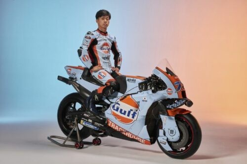 Trackhouse MotoGP Team’s Aprilia RS-GP25 to wear new Gulf Oil liveries Trackhouse MotoGP Team’s Aprilia RS-GP25 to wear new Gulf Oil liveries