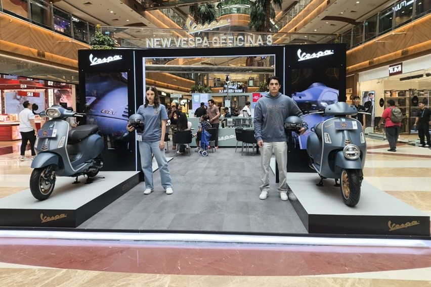 Vespa Officina 8 Resmi Hadir di Indonesia, Kini Dipamerkan di PIM 2