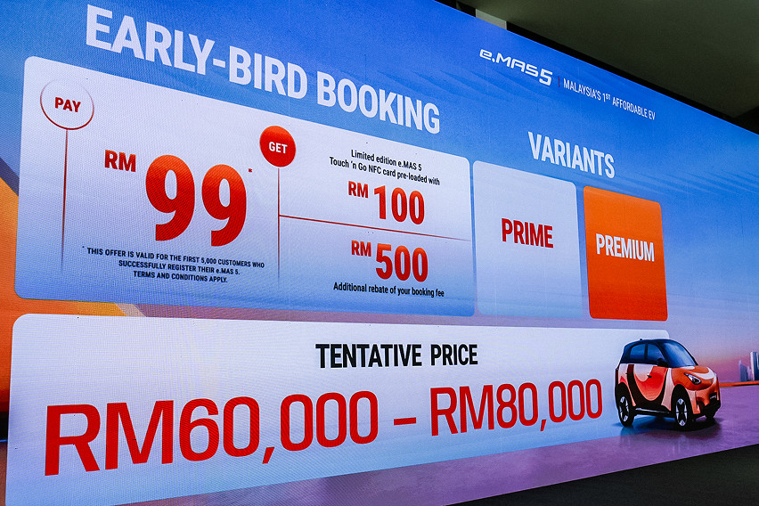 Proton e.MAS 5 price