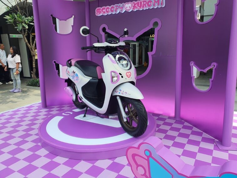 Honda Rilis Scoopy Kolaborasi dengan Karakter Kuromi