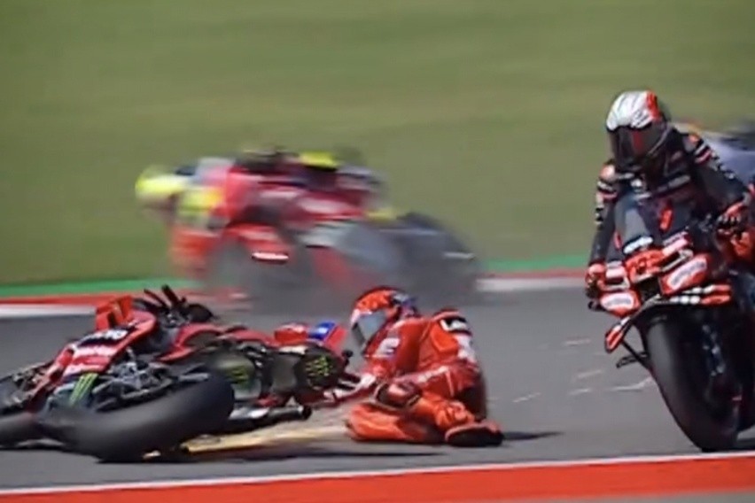 Marc Marquez Crash