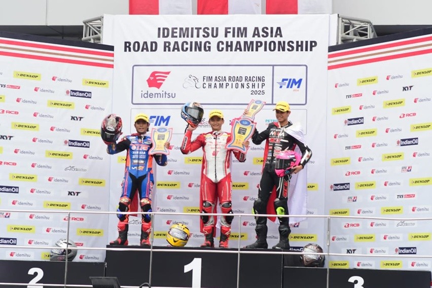 Pembalap Astra Honda Borong Tiga Podium di ARRC Malaysia