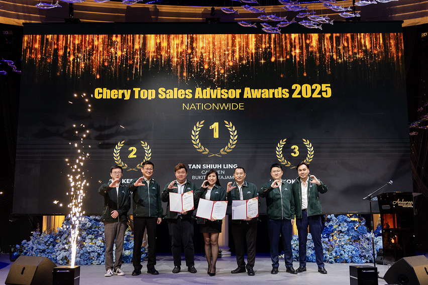 Chery Malaysia celebrates sales advisors’ excellence milestone