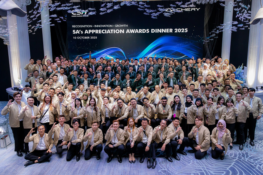 Chery Malaysia celebrates sales advisors’ excellence milestone