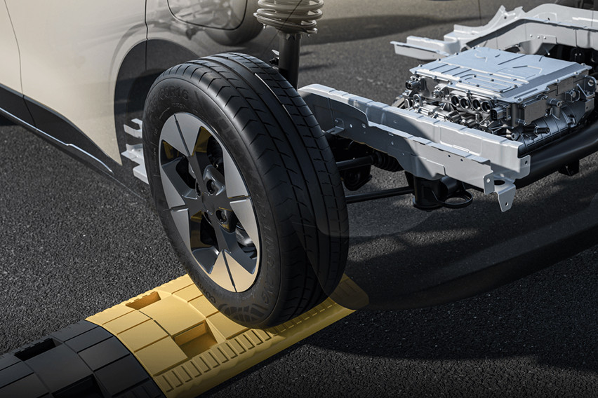 Proton e.MAS 5 rear multi-link independent suspension