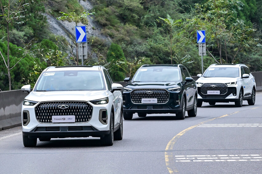 Chery’s TIGGO Hybrid SUVs complete worldwide endurance tour