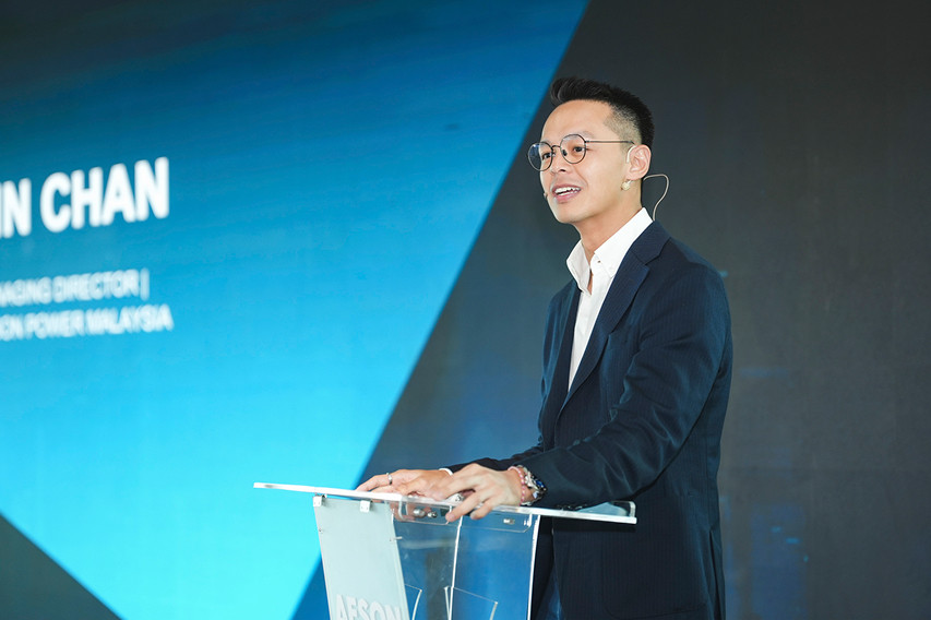 Jin Chan, Managing Director of Aeson Power