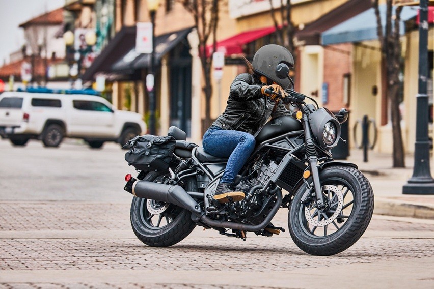 The 2026 Honda Rebel 300 will help new riders drive like a pro