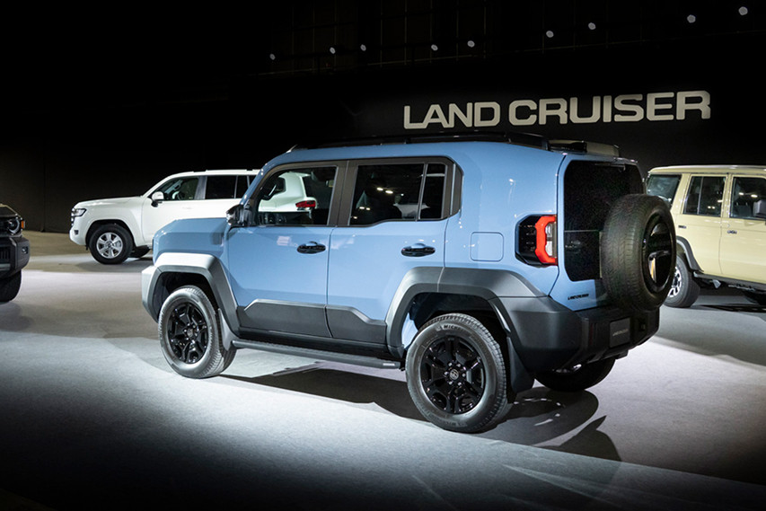 Toyota Land Cruiser FJ rear view