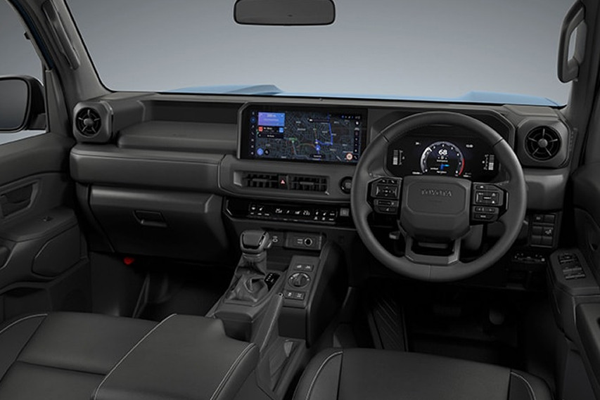 Toyota Land Cruiser FJ interior view