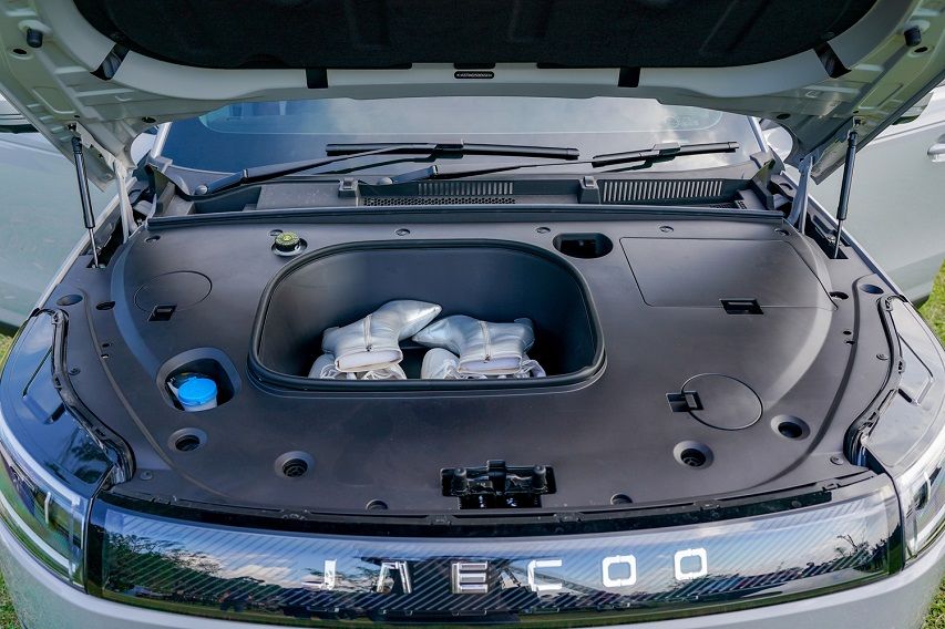 bagasi depan Jaecoo J5 EV