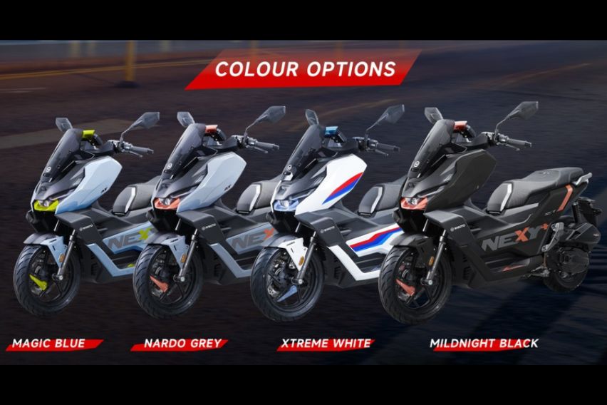WMoto Nexy+180 colours