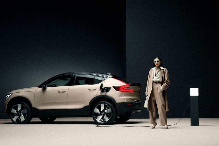 Volvo EC40 Single Motor charging