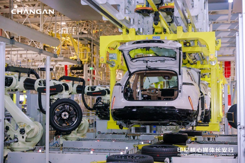 Pabrik mobil listrik Changan