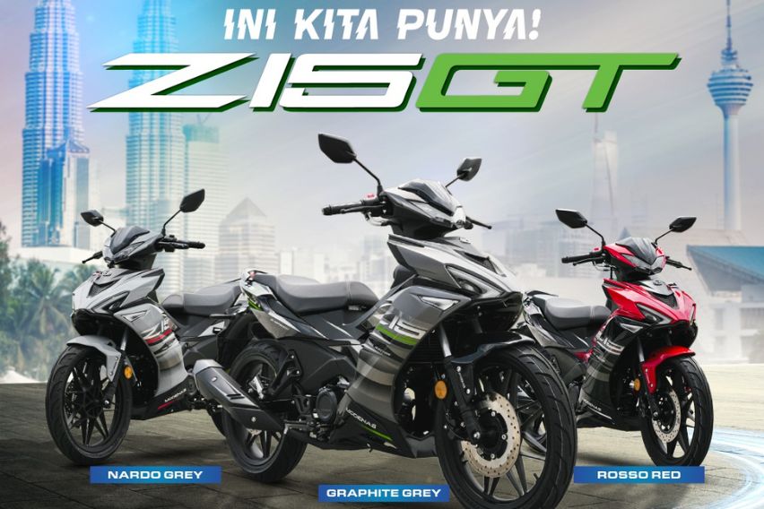 2025 Modenas Z15GT launched in Malaysia at RM 8,288