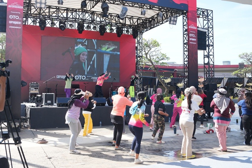 Zumba di Autovaganza 2025