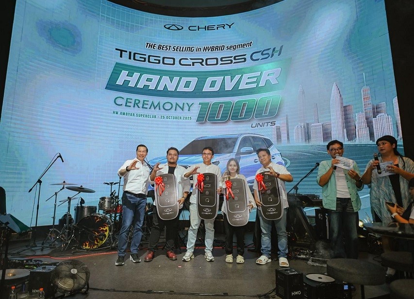 serah terima Chery Tiggo Cross CSH