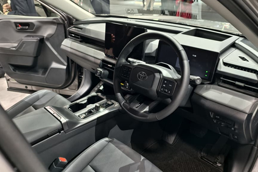 Toyota RAV4 interior view