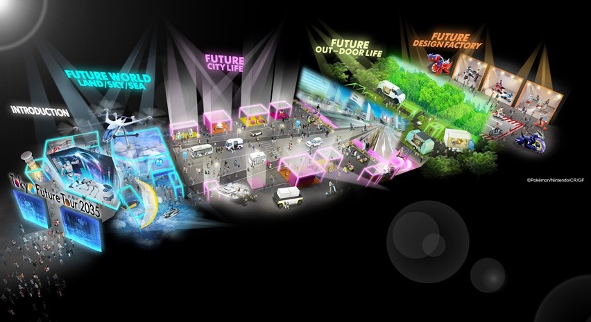 Area masa depan Tokyo di JMS 2025