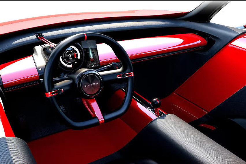 Mazda Vision X-Compact interior