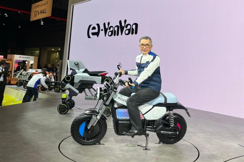 Motor listrik Suzuki di JMS 2025