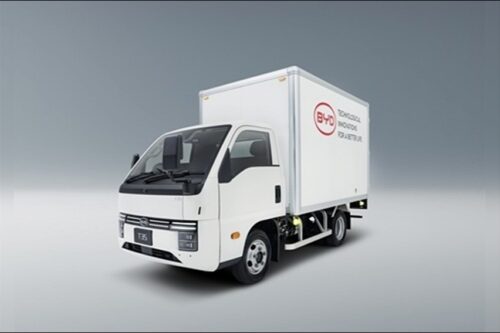 JMS 2025: BYD debuts T35 electric truck JMS 2025: BYD debuts T35 electric truck