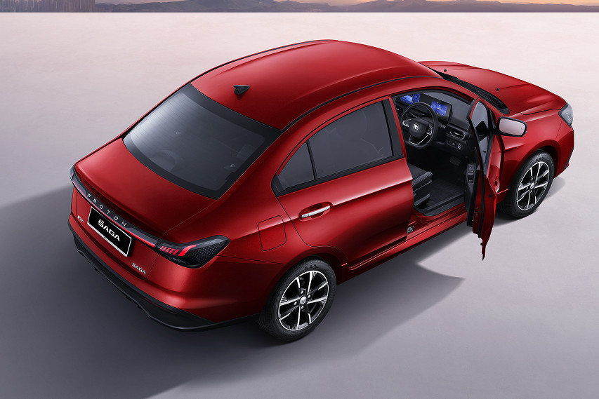 2025 All new Proton Saga rear view 2025