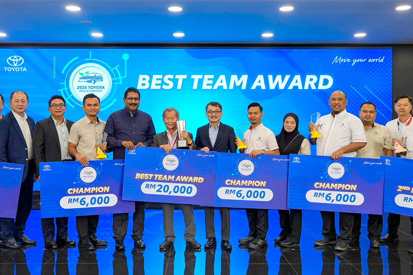 Toyota Skills Contest winners 2025