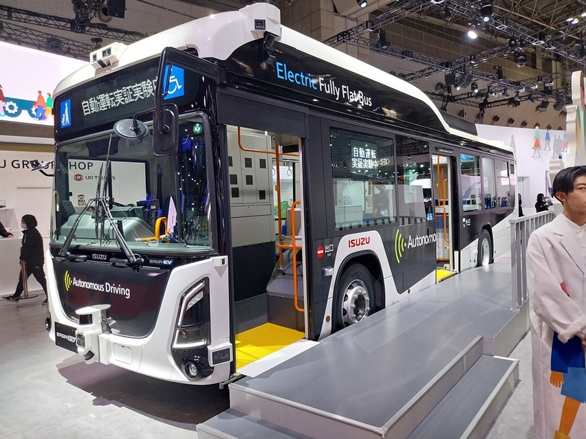 Isuzu Erga EV Autonomous Japan Mobility Show 2025