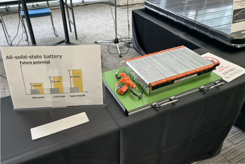 Toyota Solid State Battery view