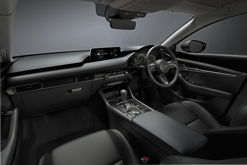 Mazda 3 2025 refresh interior view