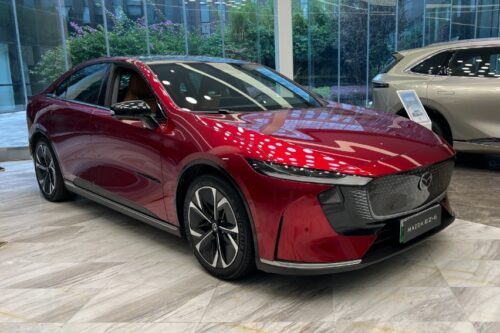 Mazda EZ-6 Terpajang di Fasilitas Riset dan Pengembangan Changan, Kenapa?