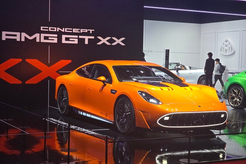 JMS 2025: Mercedes-Benz AMG showcases GT XX concept