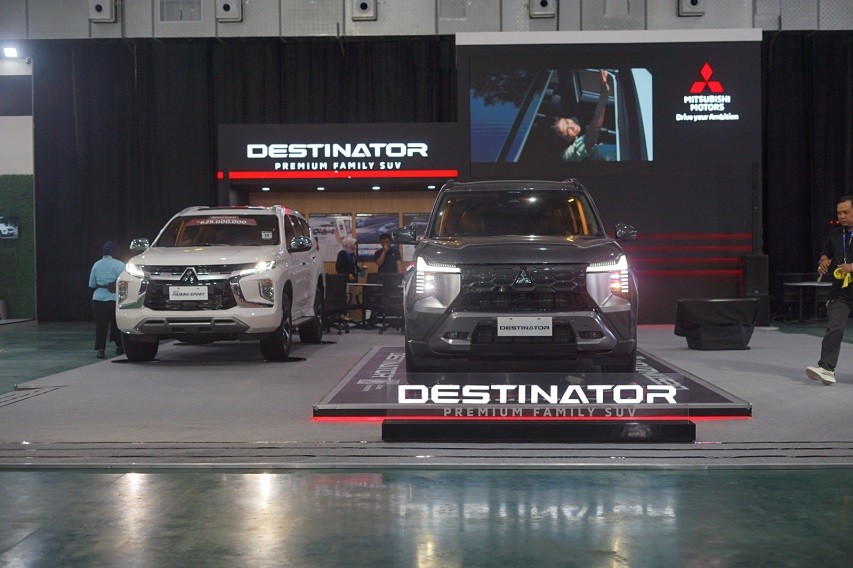 Lini SUV Mitsubishi di GIIAS Makassar 2025