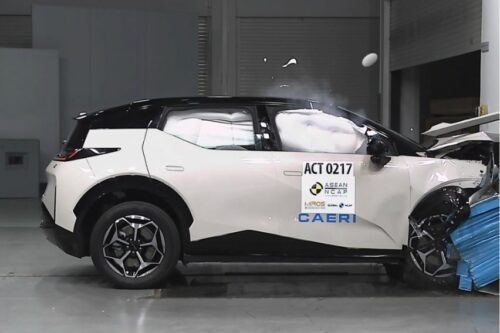 Zeekr X received 5-star safety rating from ASEAN NCAP