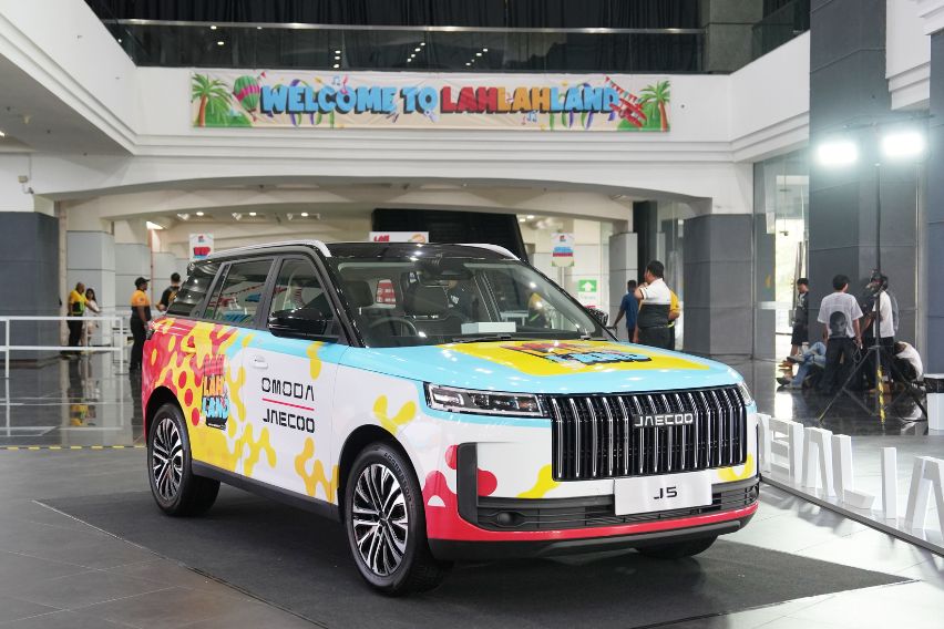 Jaecoo J5 and J7 PHEV ‘Art Cars’ turn heads at Lahlahland 2025 festival