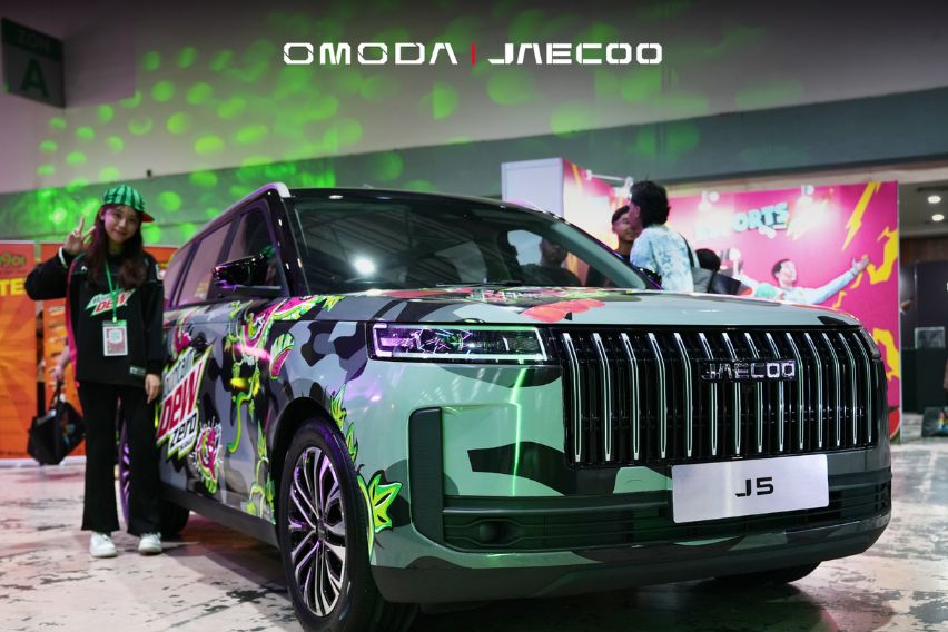 Jaecoo J5 at Lahlahland 2025