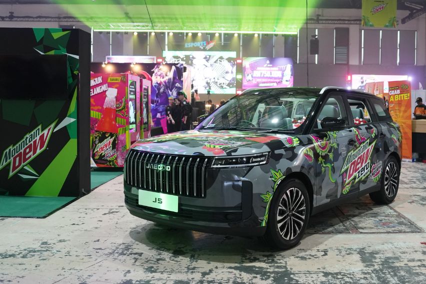 Jaecoo J5 at Lahlahland 2025