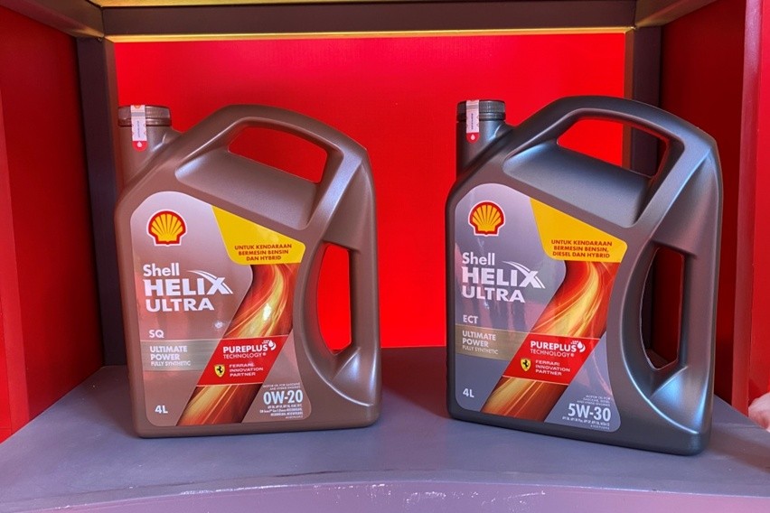 Varian Shell Helix Ultra terbaru