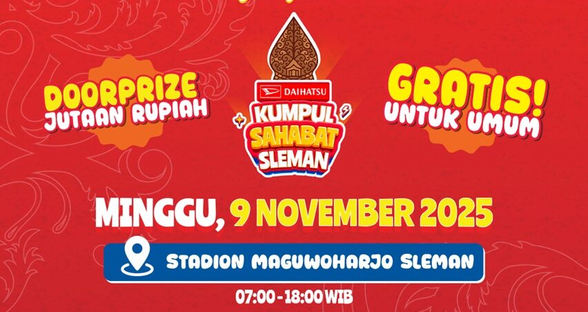 Warga Sleman Bersiap, Daihatsu Kumpul Sahabat Siap Digelar Besok!
