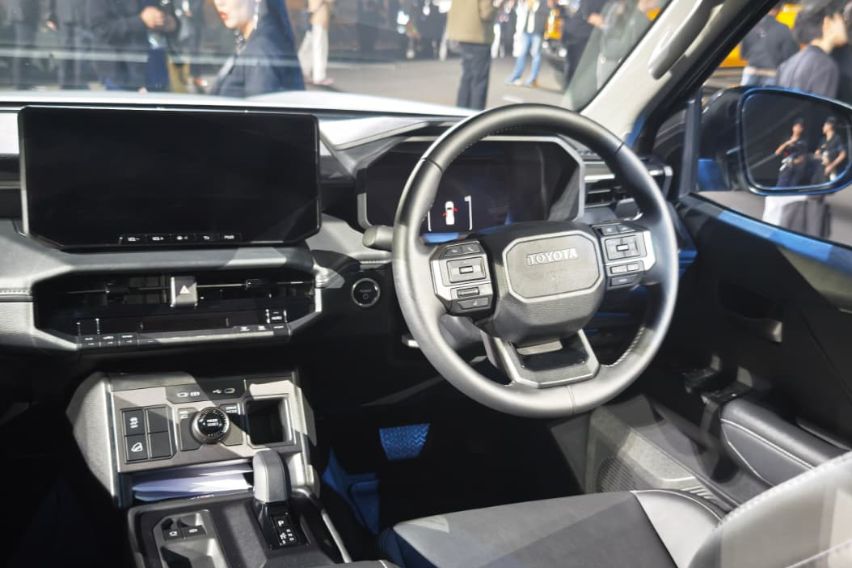 2026 Toyota Hilux interior dashboard
