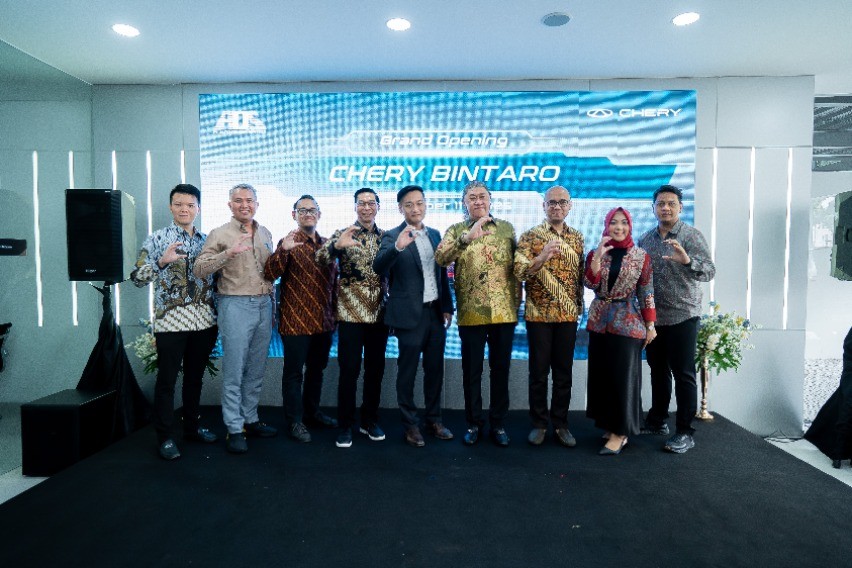 peresmian Chery Bintaro