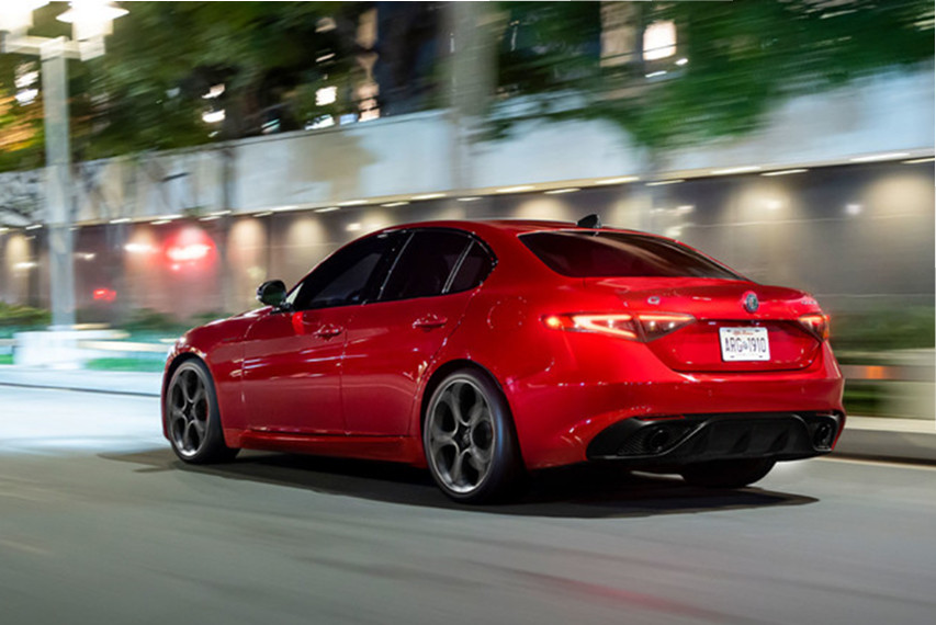 Alfa Romeo Giulia rear view Malaysia