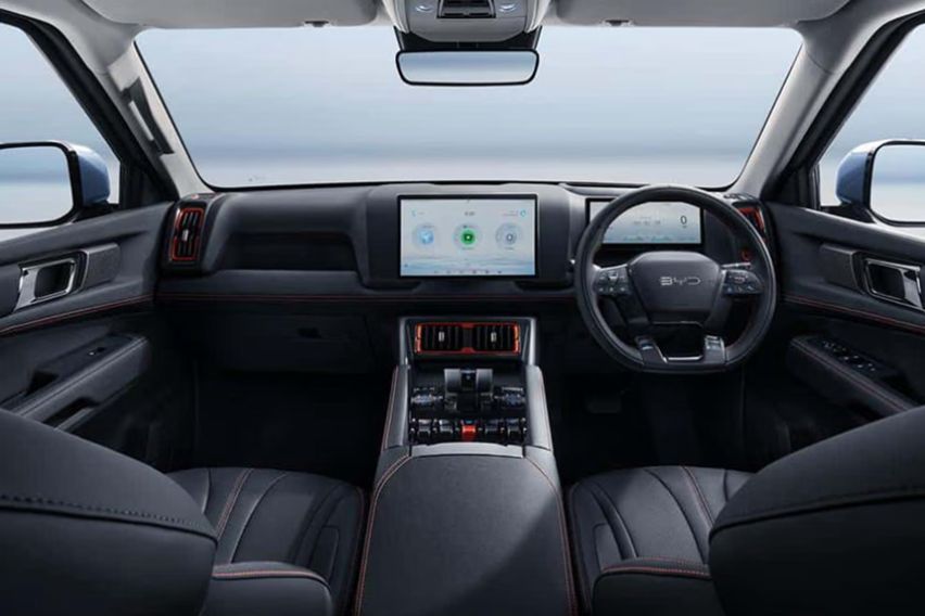BYD Shark interior