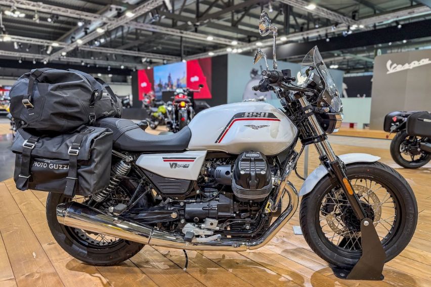Moto Guzzi refreshes lineup with new colors showcased at 2025 EICMA